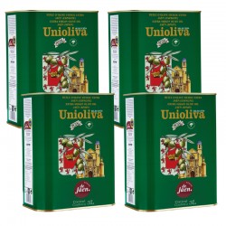 Aceite de Oliva Virgen Extra IGP Aceites de Jaén. Formato Lata de 3 litros (4 unidades/12L)