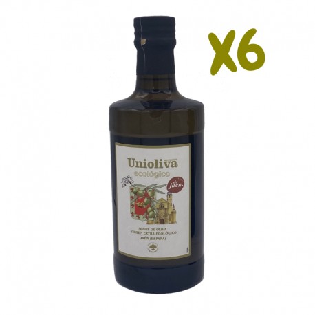 AOVE Ecológico - UNIOLIVA Botella 500ml (Caja 6 uds)